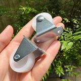  Bánh xe cố định một chiều phi 28mm (Cái) 