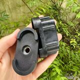  Nắp chụp nhựa oval 30x60mm ren M8 (Cái) 