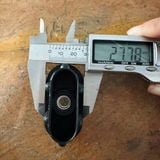  Nắp chụp nhựa oval 30x60mm ren M8 (Cái) 