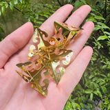  Ke góc bàn trang trí màu vàng sáng, giả cổ (Cái) 