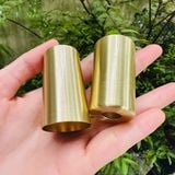  Ống Côn Màu Đồng Chụp Chân Bàn Ghế 50x28x25mm (Cái) 