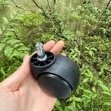  Bánh xe ghế xoay văn phòng phi 50mm, chốt M11 (cái) 