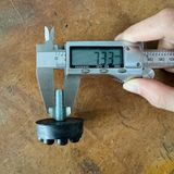  Chân đế tăng chỉnh nhựa 8 múi (cái) 