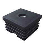  Nắp chụp nhựa vuông 30x30mm lỗ ren M8 (Cái) 