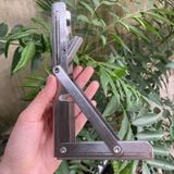  Pat xếp gọn đỡ kệ inox 201 nhiều kích thước (Bộ) 