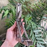  Pat xếp gọn đỡ kệ inox 201 nhiều kích thước (Bộ) 