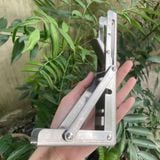  Pat xếp gọn đỡ kệ inox 201 nhiều kích thước (Bộ) 