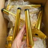  Chân ghế sofa cao cấp màu vàng - loại xéo (Cái) 