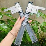  Ray trượt cửa lùa giấu cánh tủ (bộ) 