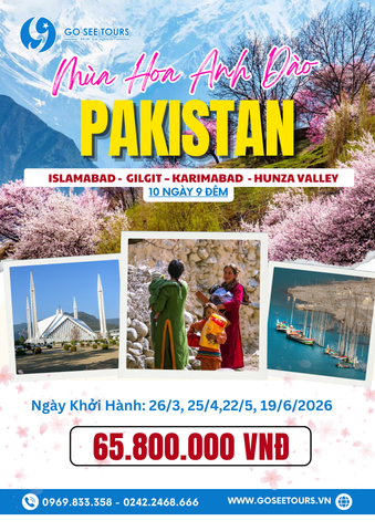 1. PAKISTAN MÙA HOA - 10N9Đ