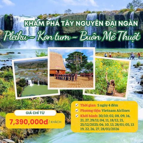 Khám phá Tây Nguyên