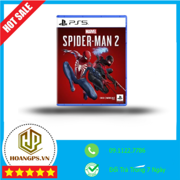 Đĩa Game PS5 - Marvel Spider Man 2