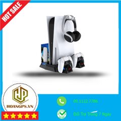 ĐẾ TẢN NHIỆT ĐA NĂNG KÈM SẠC TAY + GIÁ TREO TAI NGHE PS5