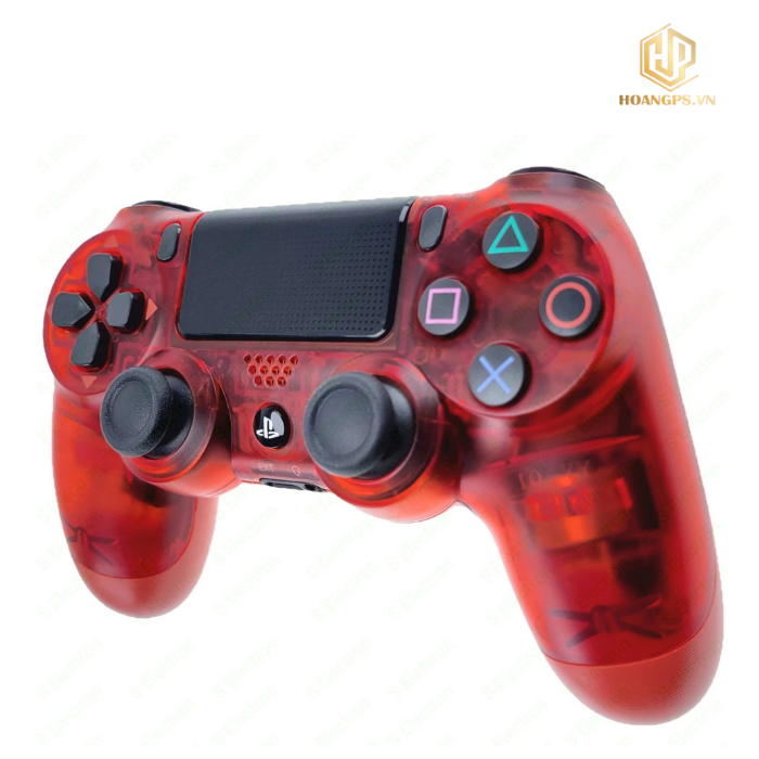 Tay Cầm PS4 Slim/Pro Crystal Red - 2ND