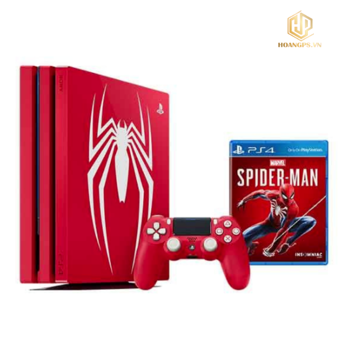 Máy PS4 Pro 71 FW 9.00 Spider Man Limited 1TB - 2ND