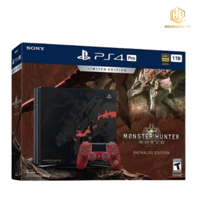 Máy PS4 Pro 71 FW 11.0 Monster Hunter Limited Edition - 2ND