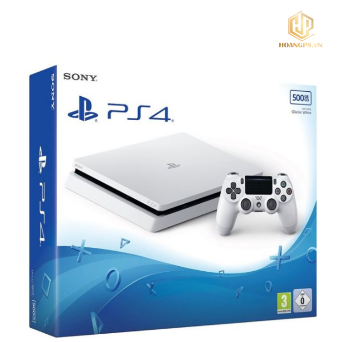 Máy PS4 SLim 500GB Màu Trắng CUH ( 2006A - 2017A ) Hắc ám - 2nd