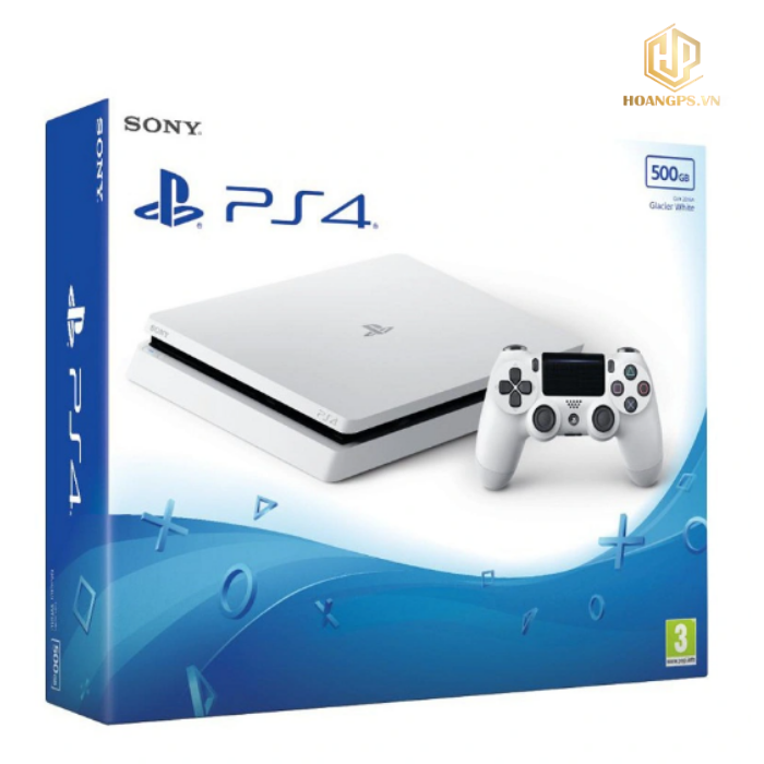 Máy PS4 Slim 1Tb Màu Trắng CUH 2218B - 2nd (Cái)
