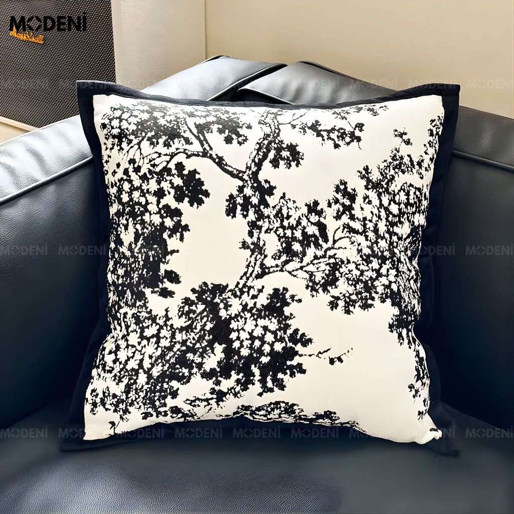 Set Vỏ Gối Sofa The Iconic Monogram Cao Cấp Điểm Nhân Sang Trọng Phong Cách Châu Âu