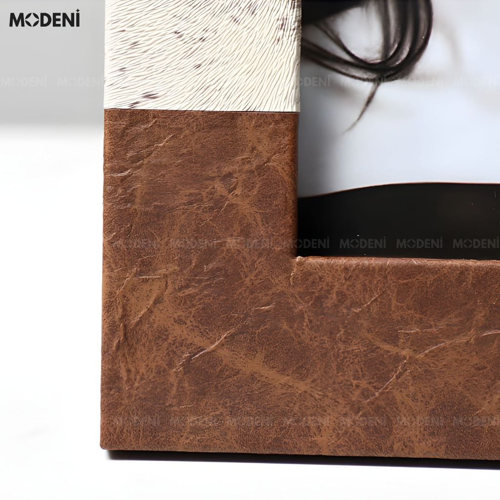 Khung Ảnh Hipro Vân Đá Terrazzo Gỗ Kết Hợp Thủy Tinh Cho Không Gian Decor Sang Trọng