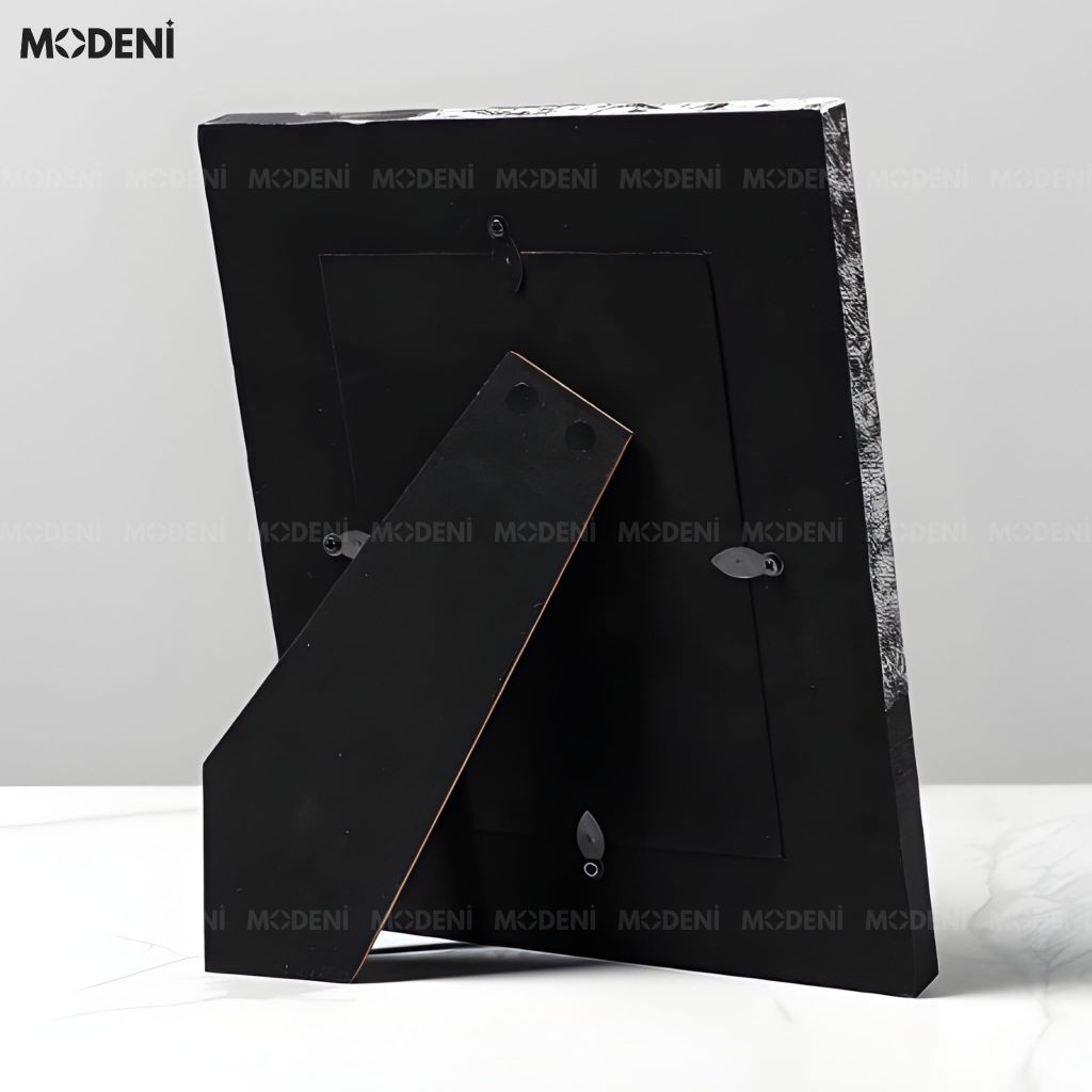 Khung Ảnh Hipro Vân Đá Terrazzo Gỗ Kết Hợp Thủy Tinh Cho Không Gian Decor Sang Trọng