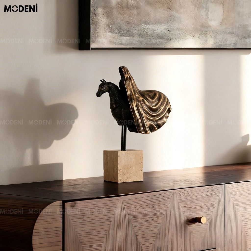 Set Decor Amber Equestrian Cao Cấp Phong Cách Modern Luxury Kết Hợp Artistic Elegance