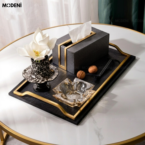  Set Decor Noir Heritage Cao Cấp Phong Cách Modern Luxury Kết Hợp Classic Elegance 
