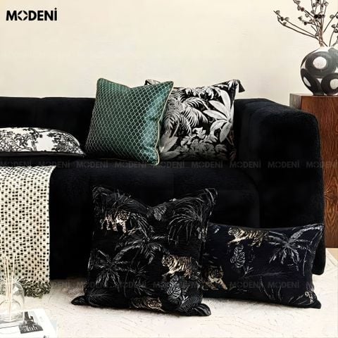 Set Vỏ Gối Sofa Midnight Eden Cao Cấp Phong Cách Phong Cách Chiết Trung Độc Đáo 