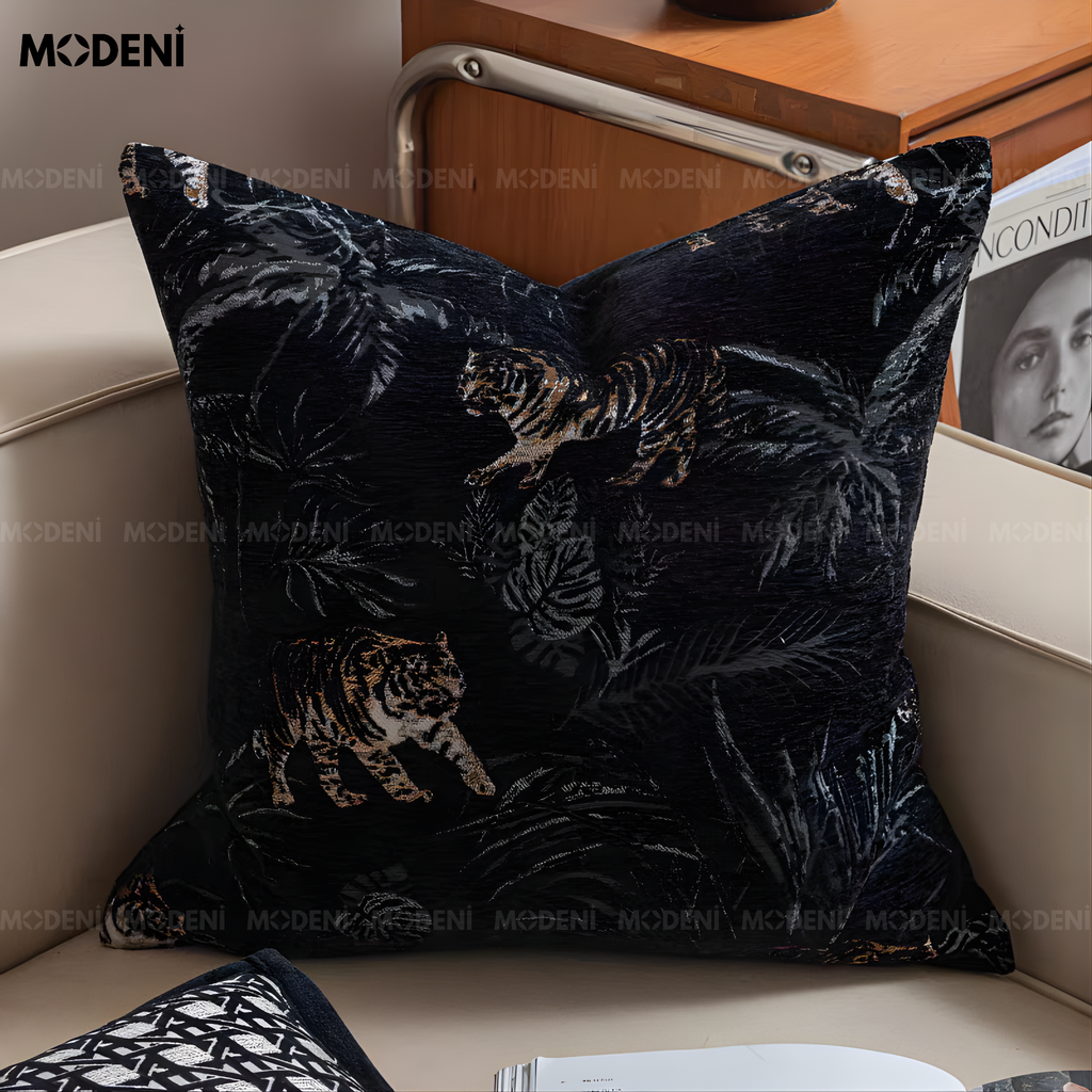 Set Vỏ Gối Sofa Midnight Eden Cao Cấp Phong Cách Phong Cách Chiết Trung Độc Đáo