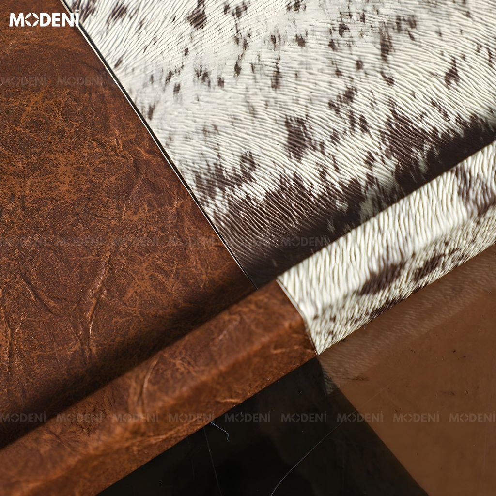 Khay Hipro Vân Đá Terrazzo Gỗ Phối Da Cao Cấp Cho Không Gian Decor Sang Trọng