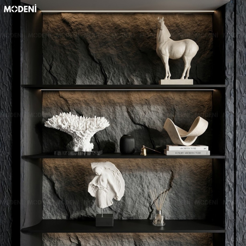  Set Decor Stone Equestrian Cao Cấp Phong Cách Contemporary Luxury Kết Hợp Wabi Sabi 