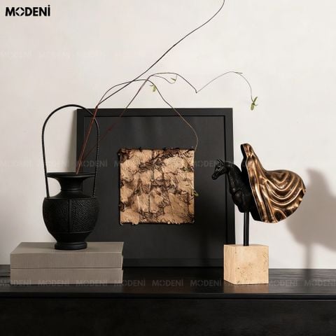  Tượng Trang Trí Guno Khởi Hành Tôn Quý Cao Cấp - Thiết Kế Bán Thân Độc Đáo, Nghệ Thuật Điêu Khắc Đương Đại Sang Trọng 