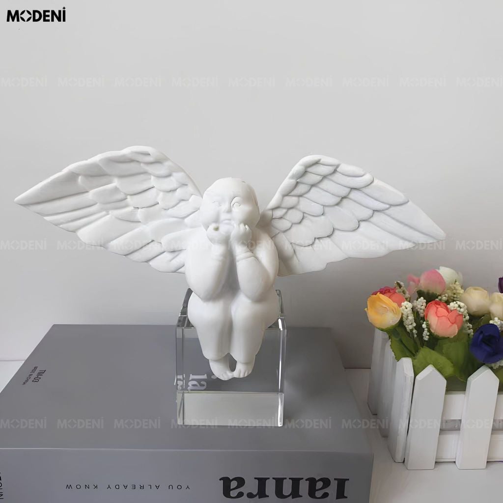 Set Decor Blanc Celestial Cao Cấp Phong Cách Modern Luxury Kết Hợp Minimal Elegance