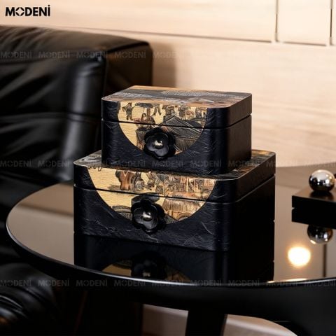  Set Hộp Trang Sức The Heritage Cao Cấp - Thiết Kế Bán Nguyệt Hoài Cổ Độc Đáo, Không Gian Lưu Trữ Nghệ Thuật Quyền Quý. 