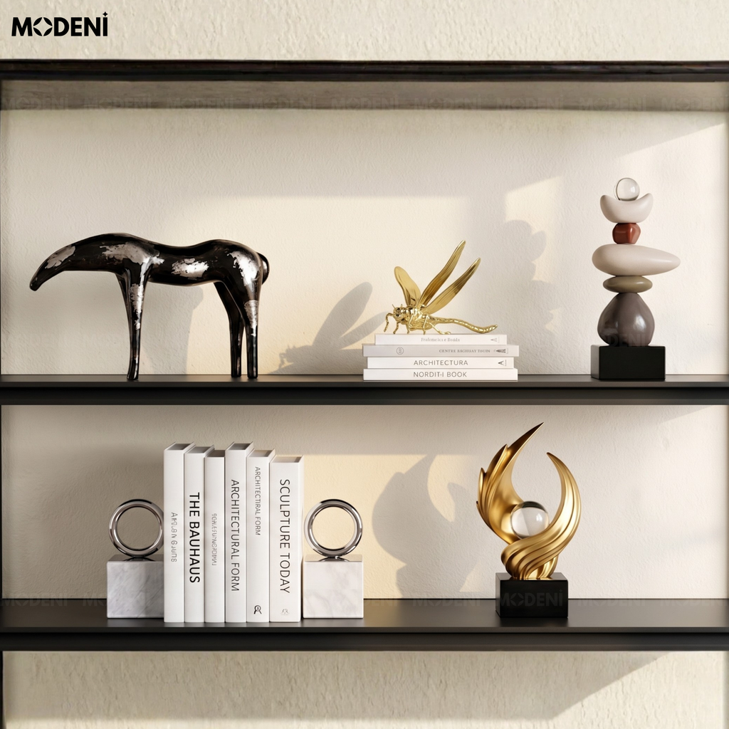 Set Decor Aurelia Gallery Cao Cấp Phong Cách Contemporary Luxury Kết Hợp Artistic Chic