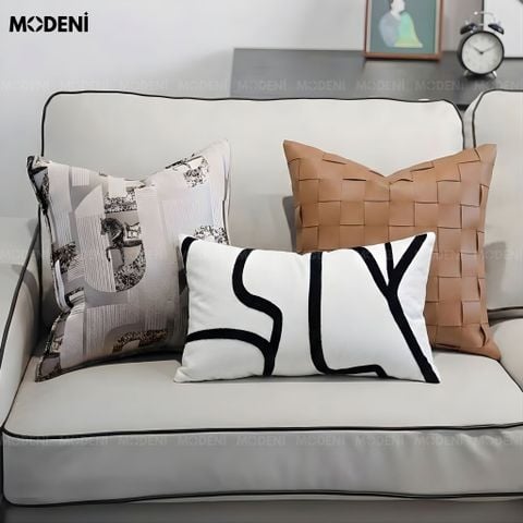  Set Vỏ Gối Sofa Manor Cao Cấp Phong Cách Đương Đại & Nghệ Thuật Sang Trọng Đẳng Cấp 