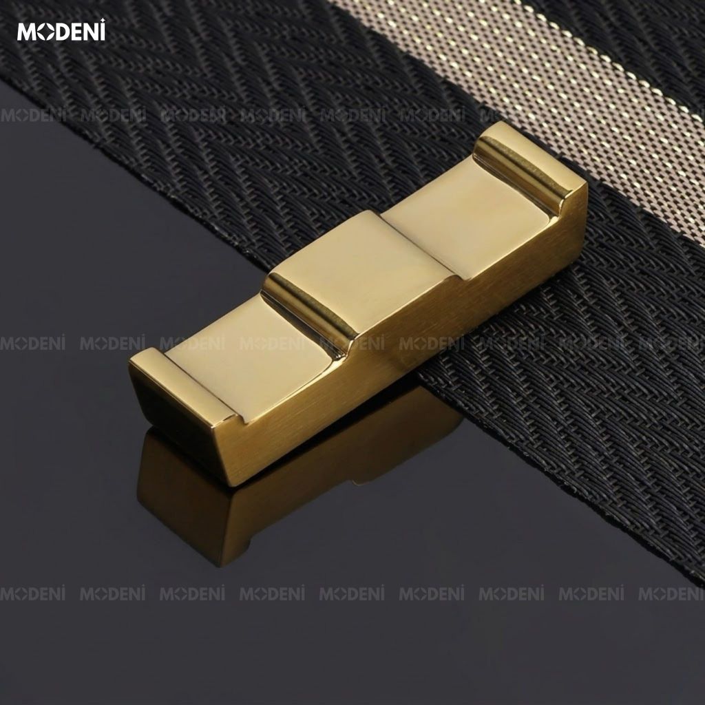 Gác Đũa Riva Gold Hợp Kim Nguyên Khối Thẩm Mỹ Châu Âu Phom Dáng Hình Học Sắc Sảo Cho Bàn Ăn Sang Trọng