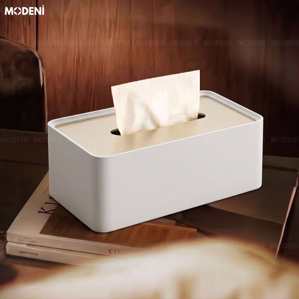 Hộp Khăn Giấy Iko Composite Nắp Kim Loại – Điểm Nhấn Modern Luxury Cho Không Gian Sống Tinh Tế