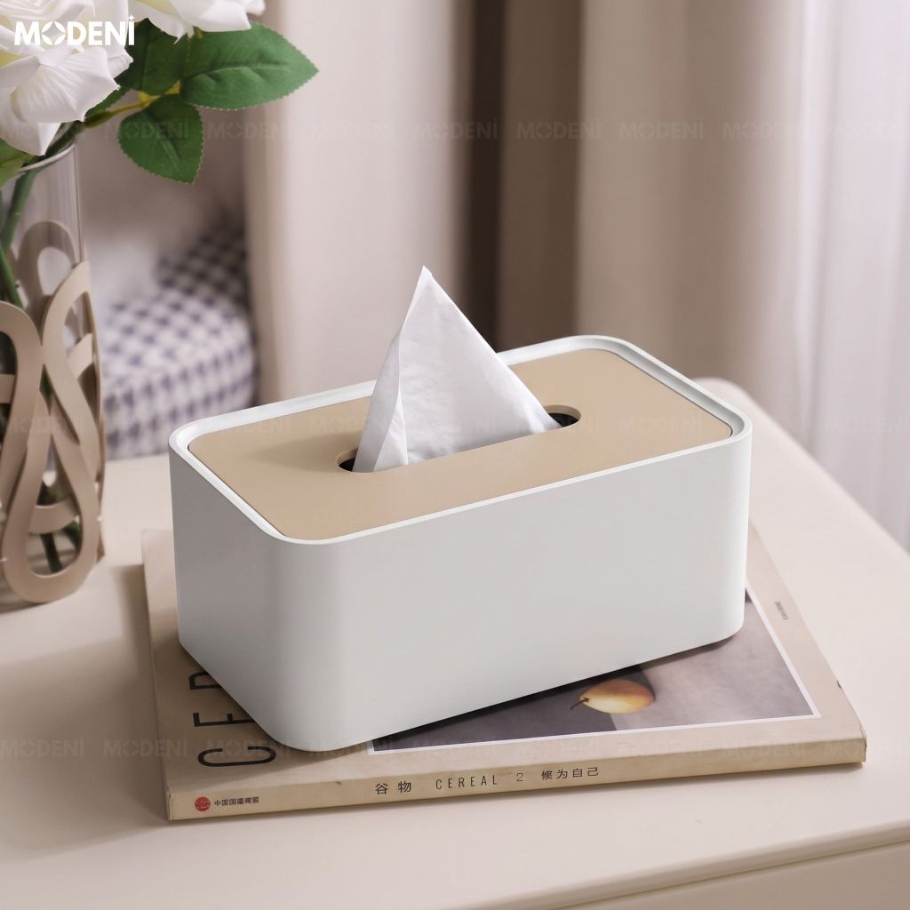 Hộp Khăn Giấy Iko Composite Nắp Kim Loại – Điểm Nhấn Modern Luxury Cho Không Gian Sống Tinh Tế