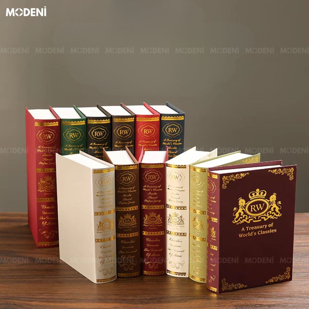 Mô Hình Sách Neo Tân Cổ Điện Cao Cấp