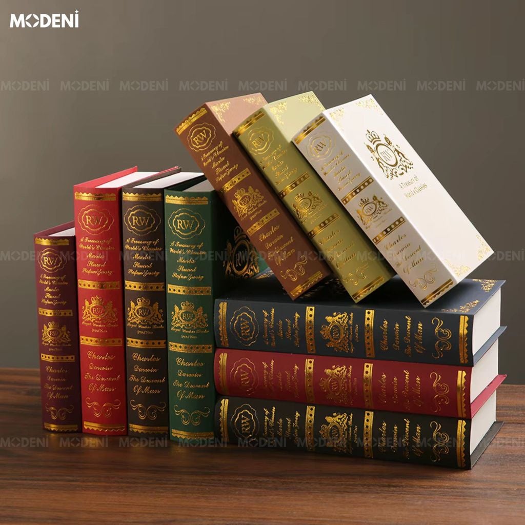 Mô Hình Sách Neo Tân Cổ Điện Cao Cấp