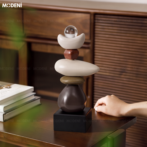  Tượng Balance Nghệ Thuật Hiện Đại – Biểu Tượng Nền Tảng Thành Công – Decor Bàn Làm Việc & Không Gian Thiết Kế Tối Giản 