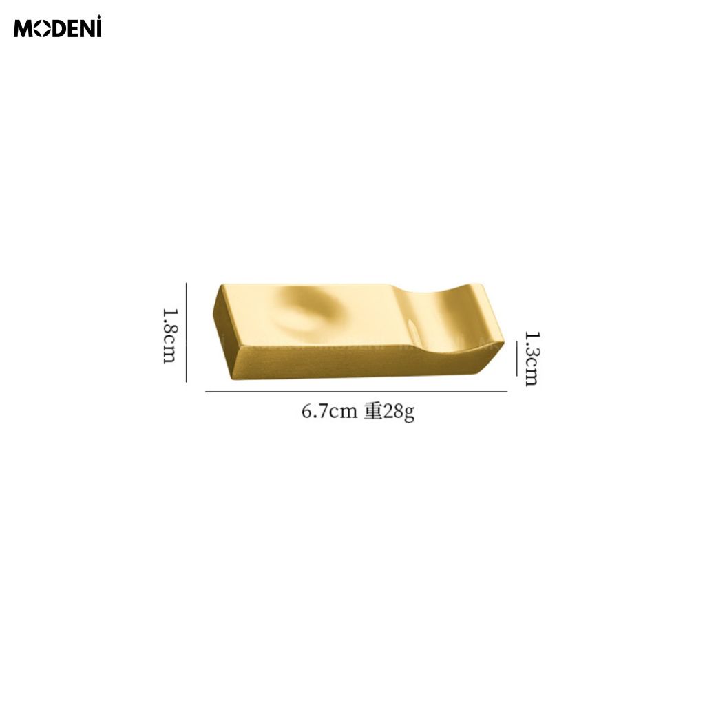 Gác Đũa Mesa Hợp Kim Đúc Nguyên Khối Thẩm Mỹ Châu Âu Phom Dáng Hình Học Sắc Sảo Cho Bàn Ăn Sang Trọng