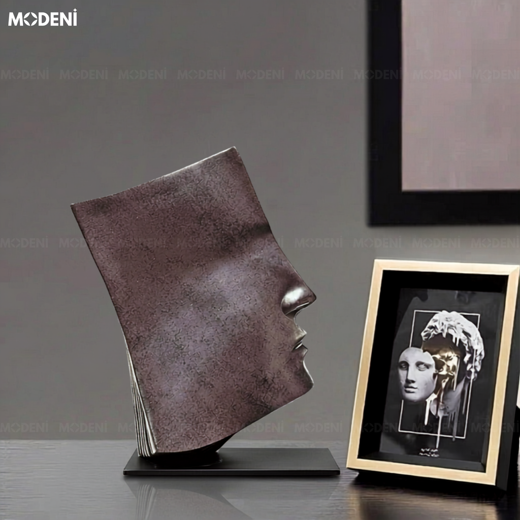 Tượng MindForm Decor Nghệ Thuật Trừu Tượng – Tượng Hiện Đại Để Bàn Làm Việc & Không Gian Sáng Tạo