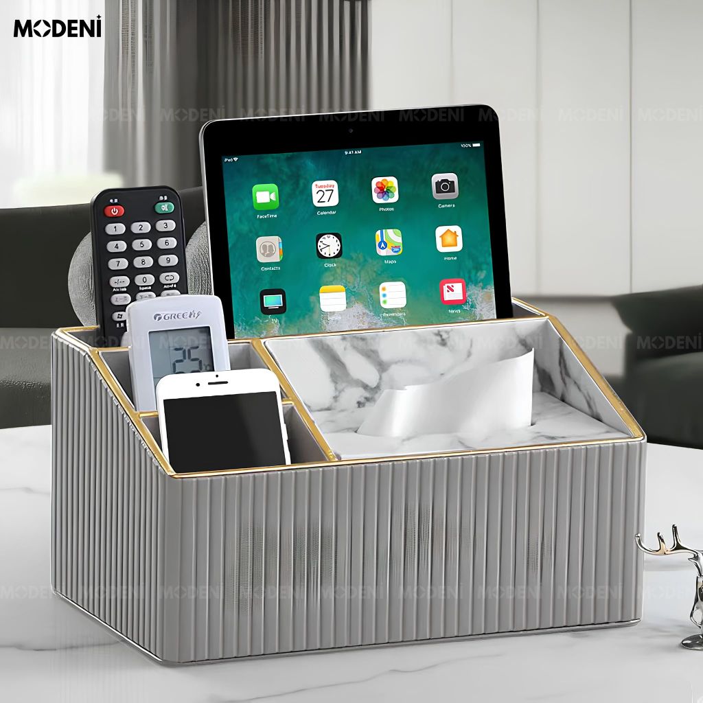 Hộp Khăn Giấy Rovigo Da PU Chống Thấm Sang Trọng Tinh Tế Bề Mặt Dễ Vệ Sinh Làm Quà Tặng Tân Gia Đẳng Cấp