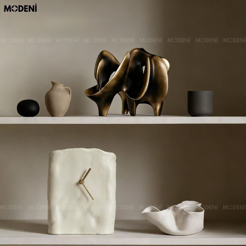 Tượng Trang Trí Savanna Echo Cao Cấp - Thiết Kế Voi Trừu Tượng Độc Đáo, Điểm Nhấn Nghệ Thuật Phong Cách Hiện Đại Sang Trọng