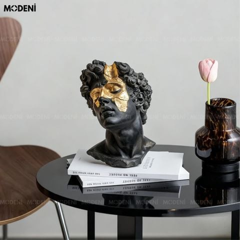  Tượng Trang Trí Cao Cấp Bronze - Tác Phẩm Nghệ Thuật Sắp Đặt Hữu Cơ Trừu Tượng Mang Vẻ Đẹp Tinh Tế Sang Trọng. 