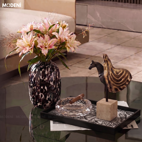  Set Decor Amber Equestrian Cao Cấp Phong Cách Modern Luxury Kết Hợp Artistic Elegance 