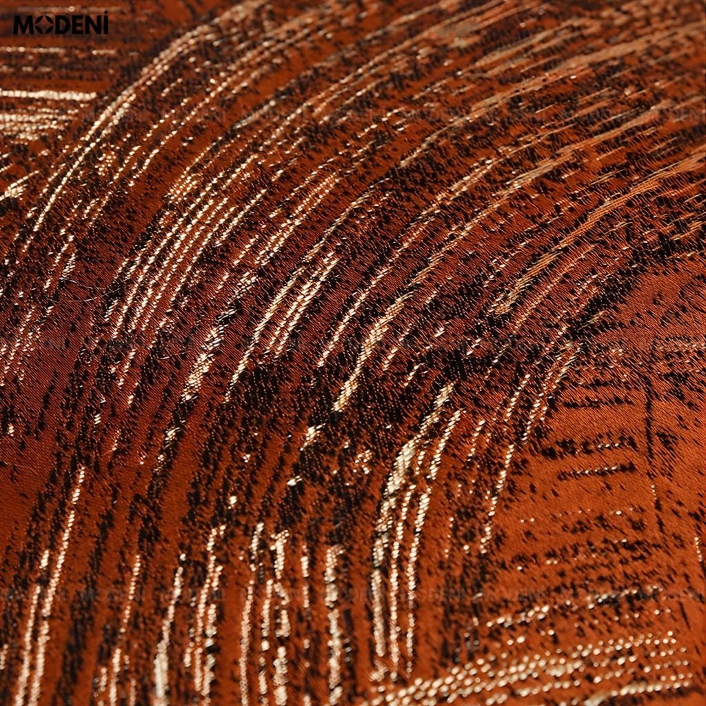 Vỏ Gối Sofa Noirline – Vải Jacquard Phối Nhung Thiết Kế Brushstroke May Ẩn Hiện Đại