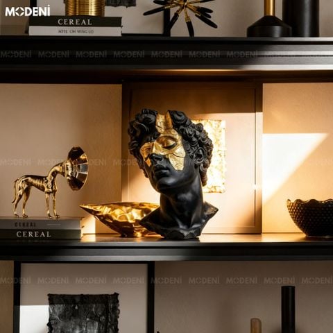  Tượng Trang Trí Cao Cấp Bronze - Tác Phẩm Nghệ Thuật Sắp Đặt Hữu Cơ Trừu Tượng Mang Vẻ Đẹp Tinh Tế Sang Trọng. 